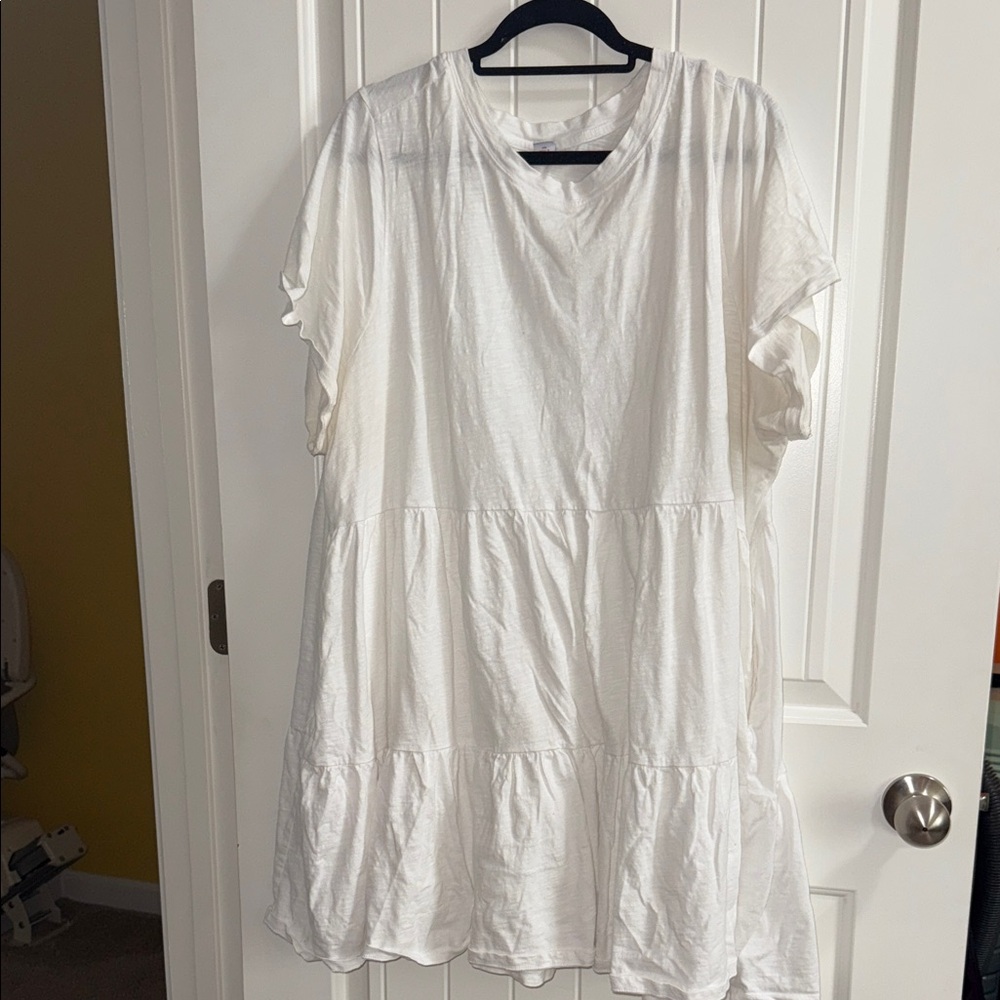 Cotton White Women's dress